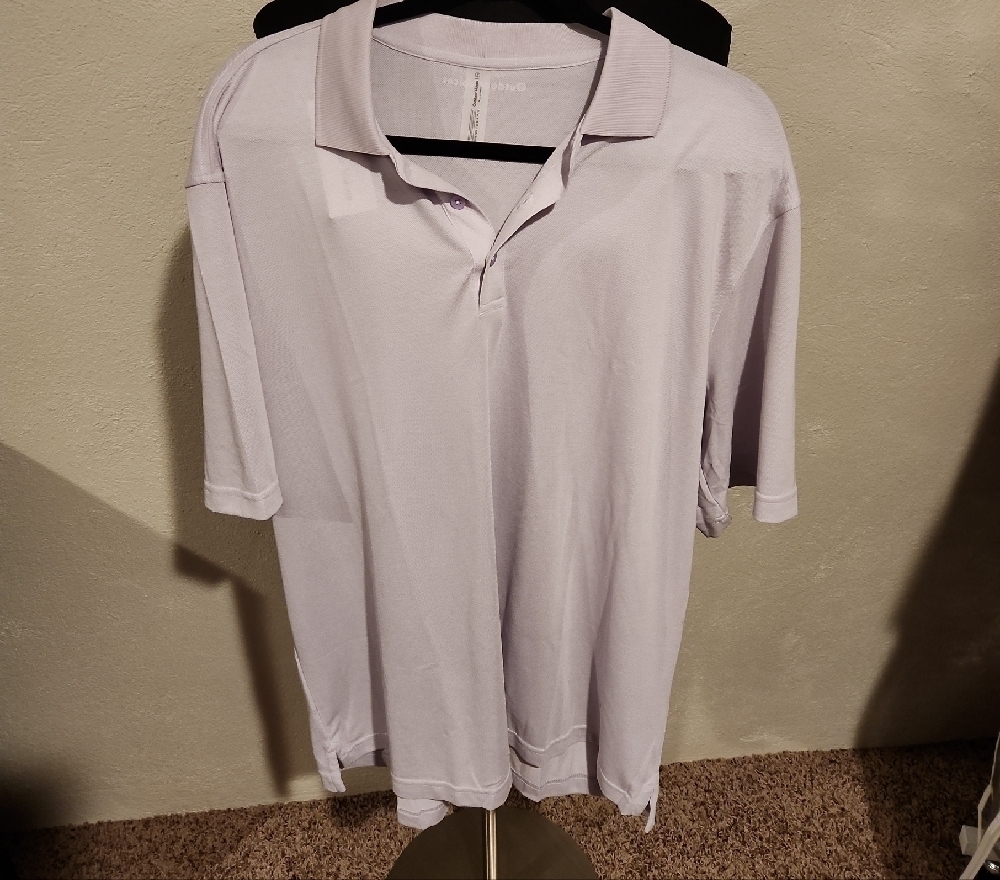 Outdoor Voices Birdie Polo Morning Glory Women Xxl Nwt